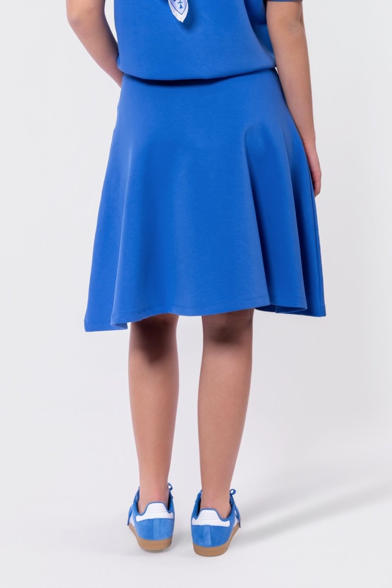 Mina Swing Skirt 23" (Marina Blue) - Glamourous Grace