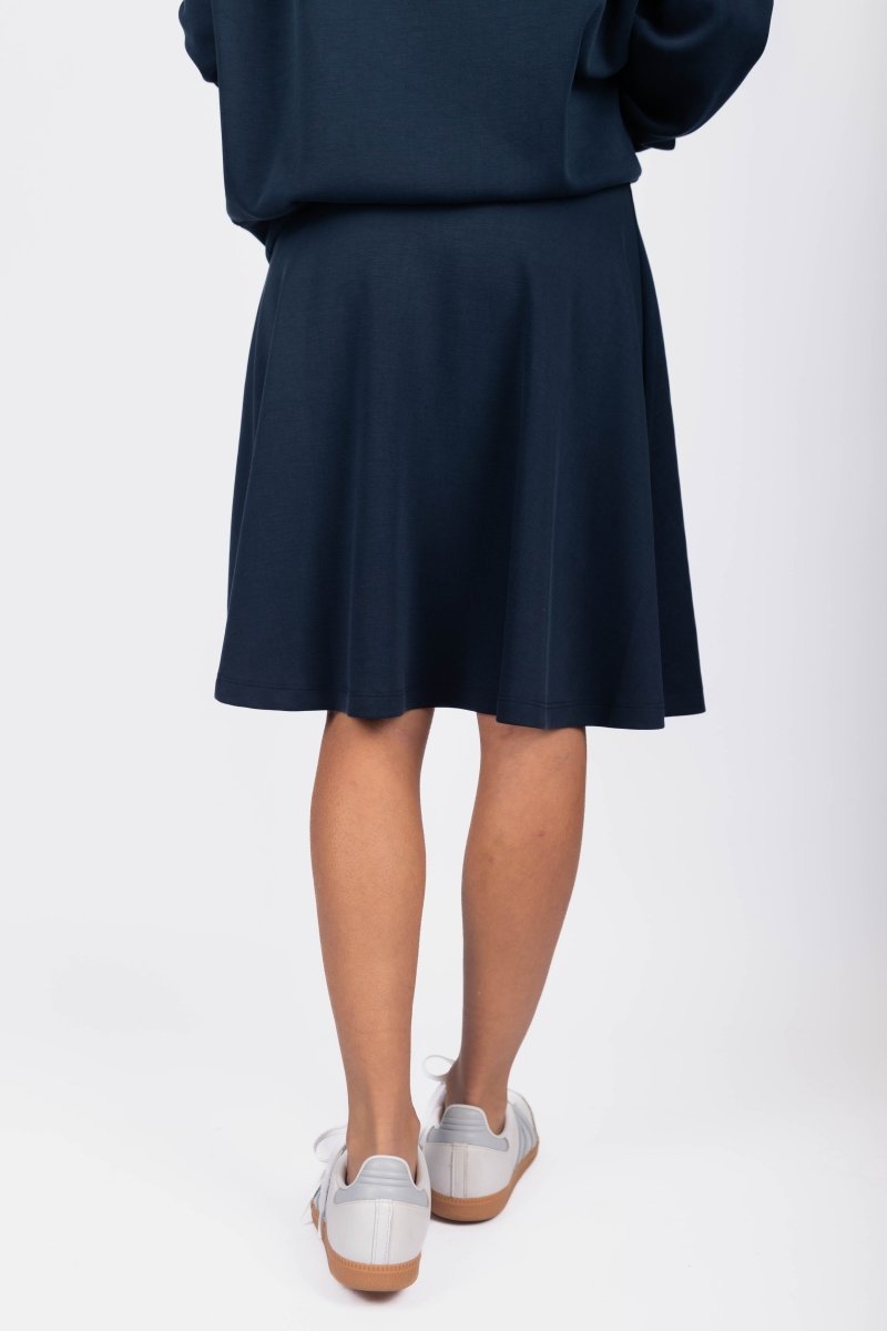 Mina Swing Skirt 23" (Navy) - Glamourous Grace