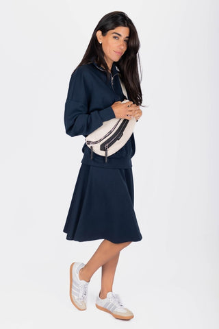 Mina Swing Skirt 23" (Navy)