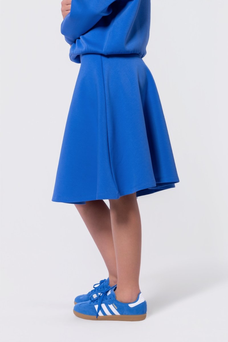 Mina Swing Skirt 26" (Marina Blue) - Glamourous Grace