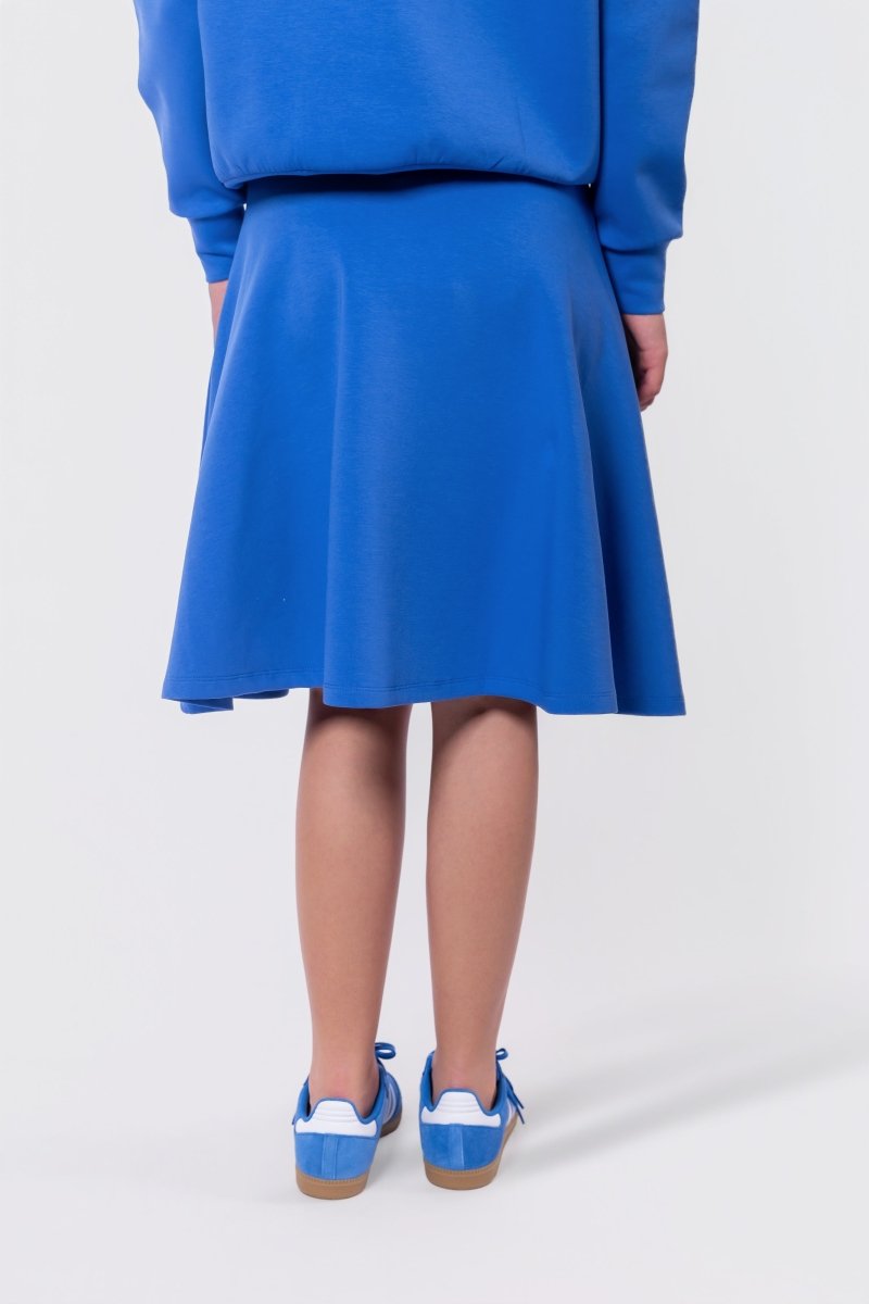 Mina Swing Skirt 26" (Marina Blue) - Glamourous Grace