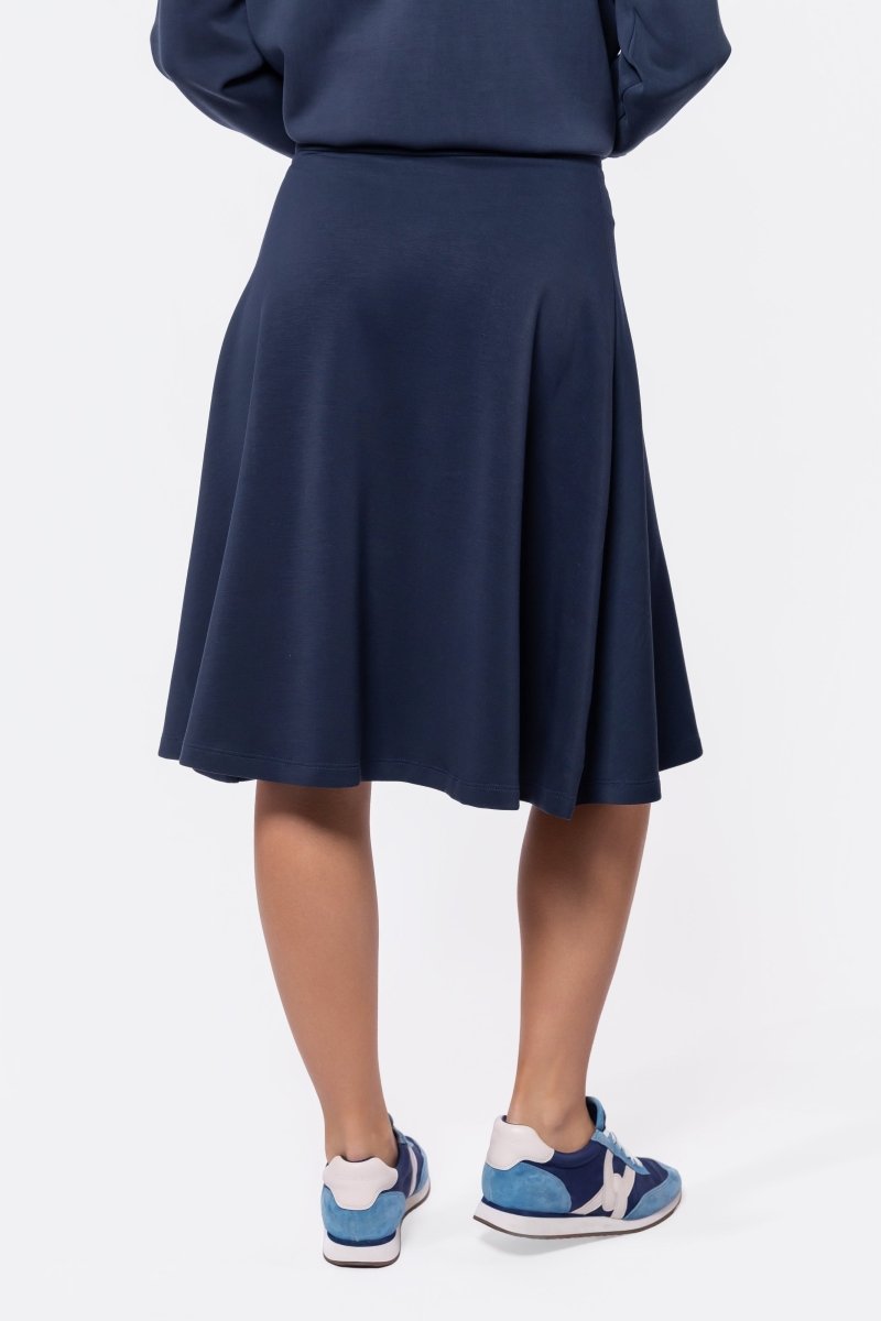 Mina Swing Skirt 26" (Navy) - Glamourous Grace