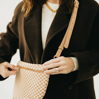 Minimalist Vegan Leather Crossbody Strap
