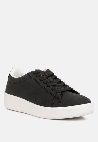 Minky Lace Up Casual Sneakers - Glamourous Grace