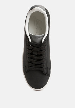 Minky Lace Up Casual Sneakers - Glamourous Grace