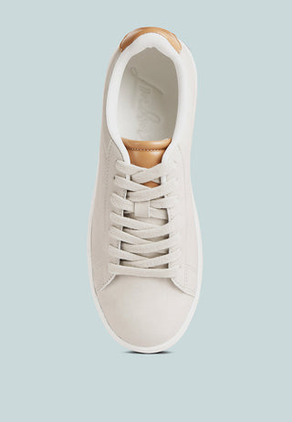 Minky Lace Up Casual Sneakers - Glamourous Grace