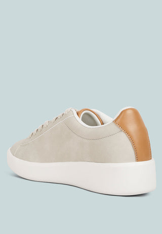 Minky Lace Up Casual Sneakers - Glamourous Grace