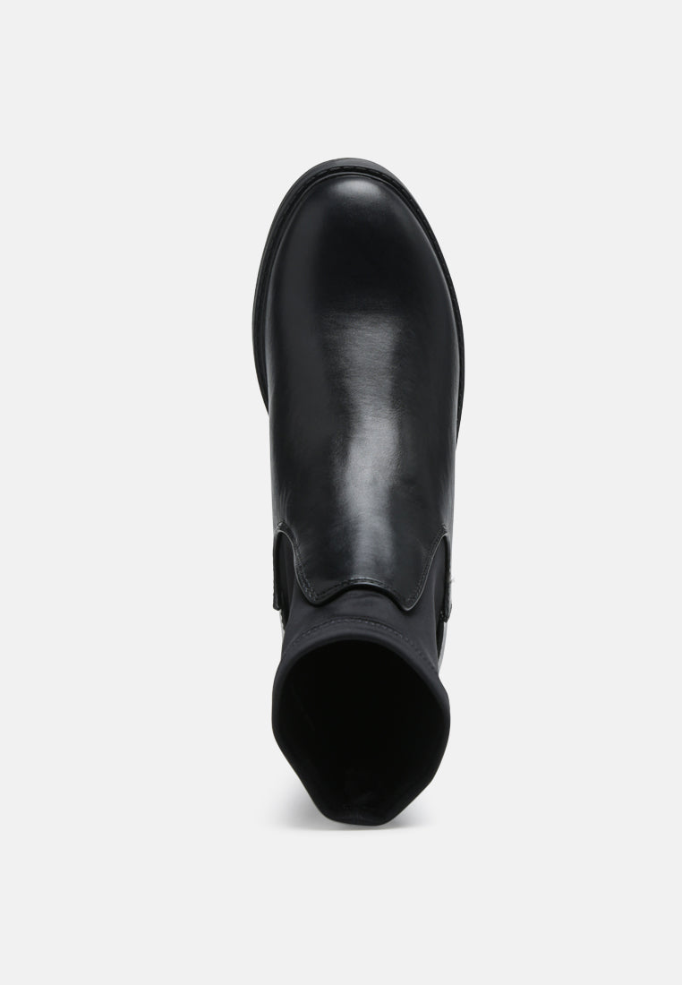Minns Heeled Sock Boots - Glamourous Grace
