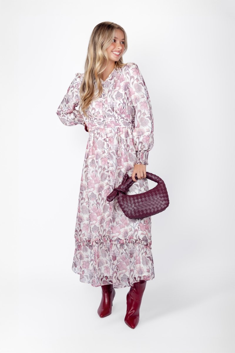 Miren Dress (Light Plum)