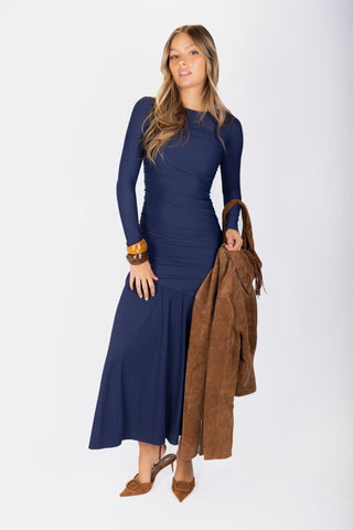 Miri Dress (Navy)