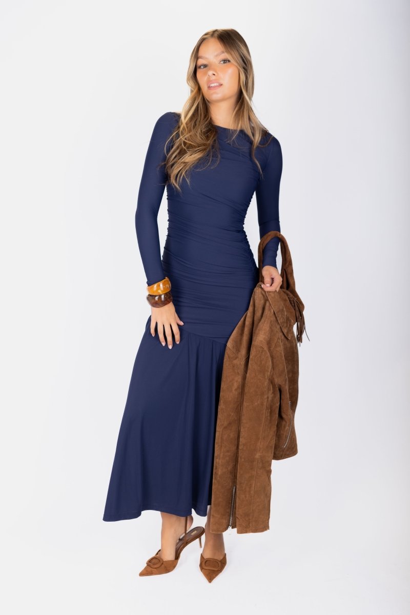 Miri Dress (Navy) - Glamourous Grace