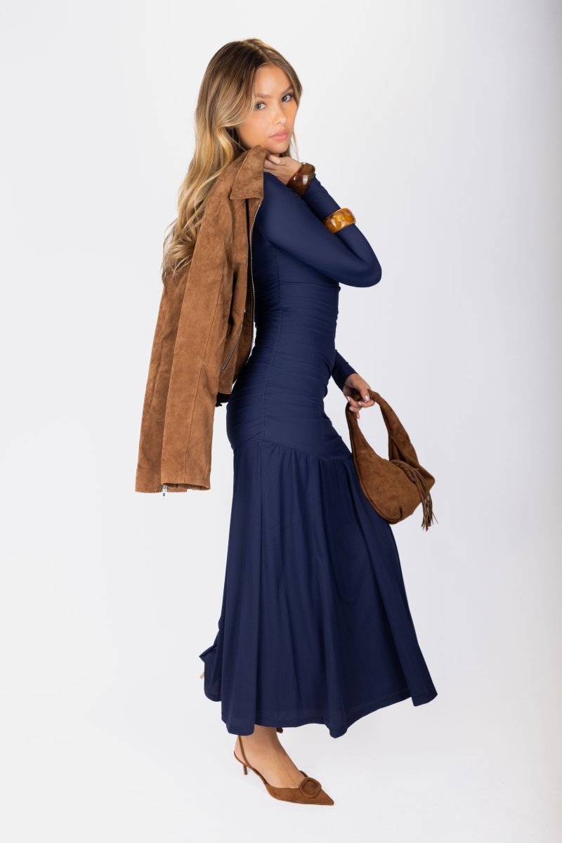 Miri Dress (Navy) - Glamourous Grace