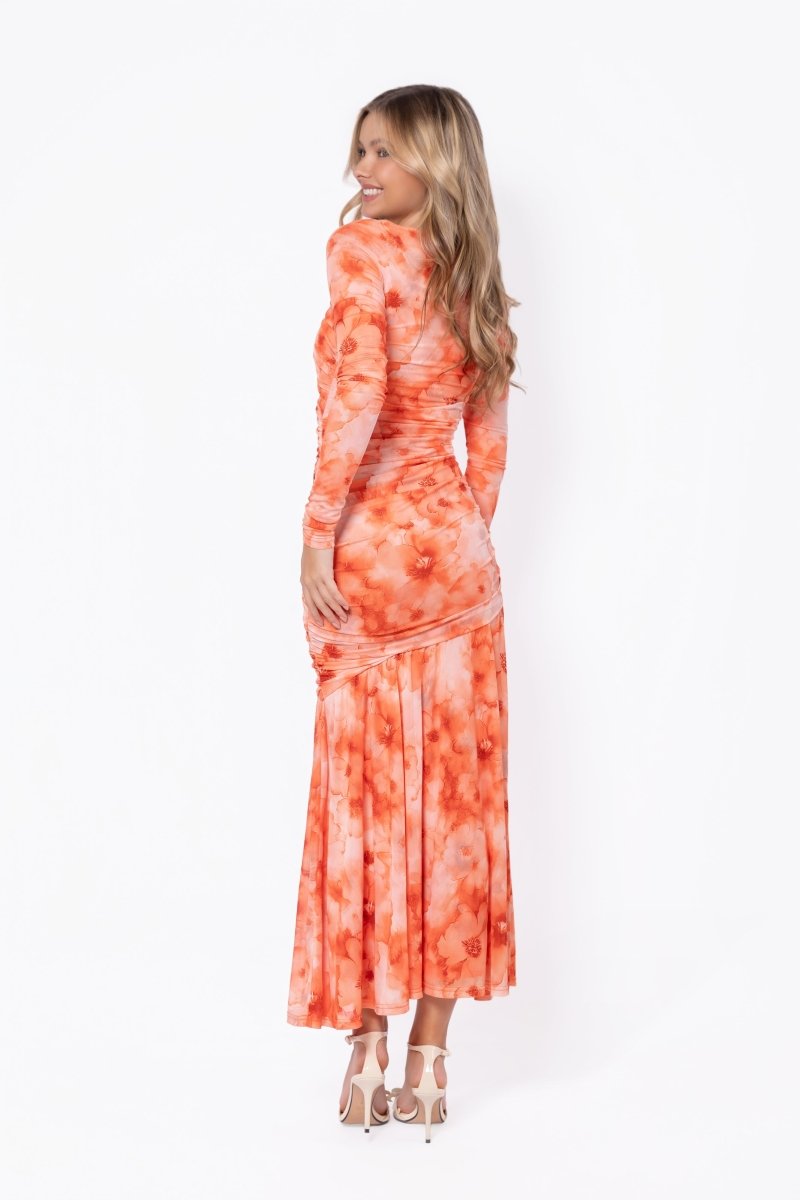 Miri Dress (Rust) - Glamourous Grace