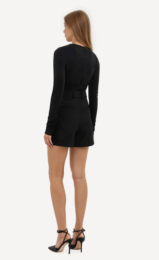 Mischa L/S Top – Black - Glamourous Grace