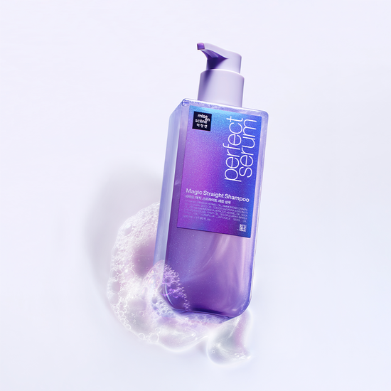 [mise en scene] Perfect Magic Straight Serum Shampoo 530ml - Glamourous Grace