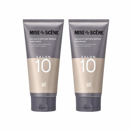 [mise en scene] Salon 10 Peptide Repair Hair Mask 300ml+300ml - Glamourous Grace