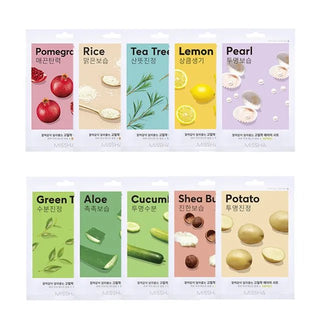 MISSHA Airy Fit Sheet Mask 19g X 20ea (10types)