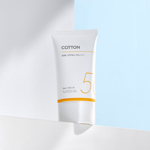 MISSHA All Around Safe Block Cotton Sun SPF50+ PA++++ 50ml - Glamourous Grace