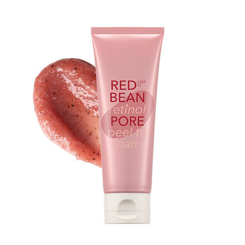 MISSHA Red Bean Retinol Pore Peel To Foam 120ml - Glamourous Grace