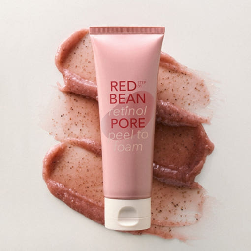 MISSHA Red Bean Retinol Pore Peel To Foam 120ml - Glamourous Grace