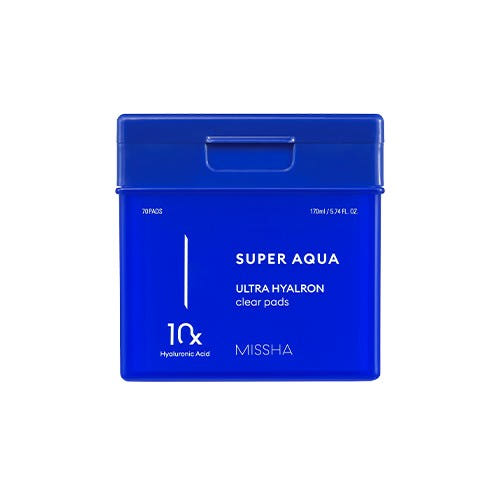 MISSHA Super Aqua Ultra Hyalron Clear Pads 170ml/70pads - Glamourous Grace