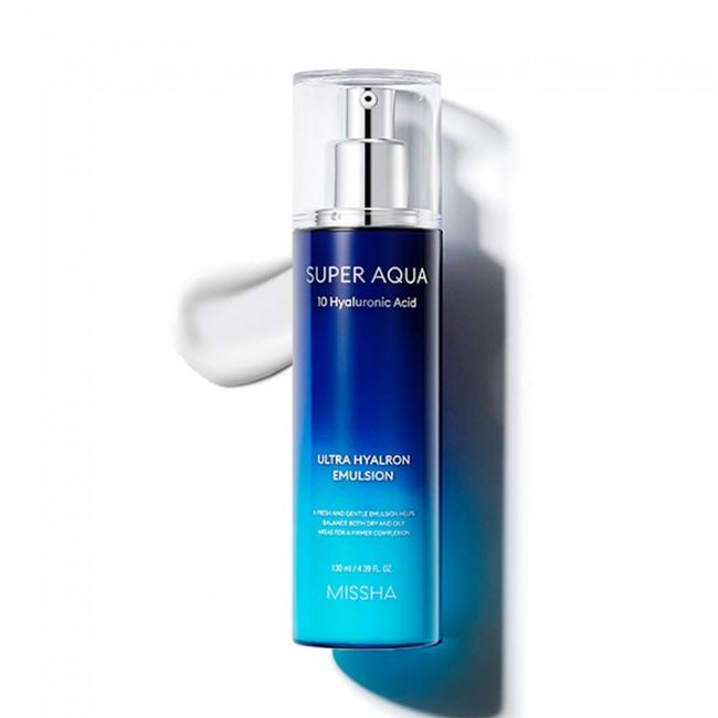 MISSHA Super Aqua Ultra Hyalron Emulsion 130ml - Glamourous Grace