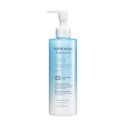 MISSHA Super Aqua Ultra Hyalron Mild Peel 250ml - Glamourous Grace