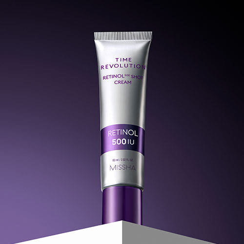 MISSHA Time Revolution Retinol 500 Shot Cream 60ml - Glamourous Grace