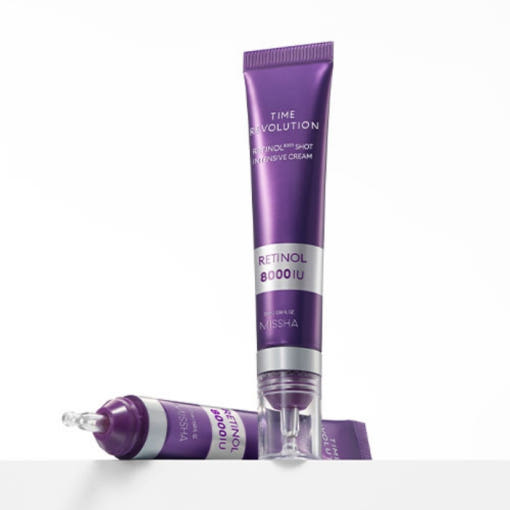 MISSHA Time Revolution Retinol 8000 Shot Intensive Cream 25ml - Glamourous Grace