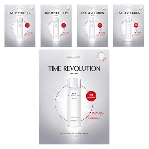 MISSHA Time Revolution The First Essence Mask 30g X 5ea - Glamourous Grace