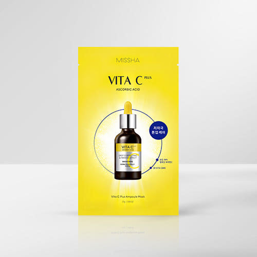 MISSHA Vita C Plus Ampoule Mask 27g X 5ea - Glamourous Grace