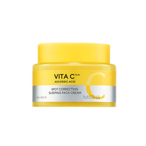 MISSHA Vita C Plus Spot Correcting Sleeping Mask Pack Cream 50ml - Glamourous Grace