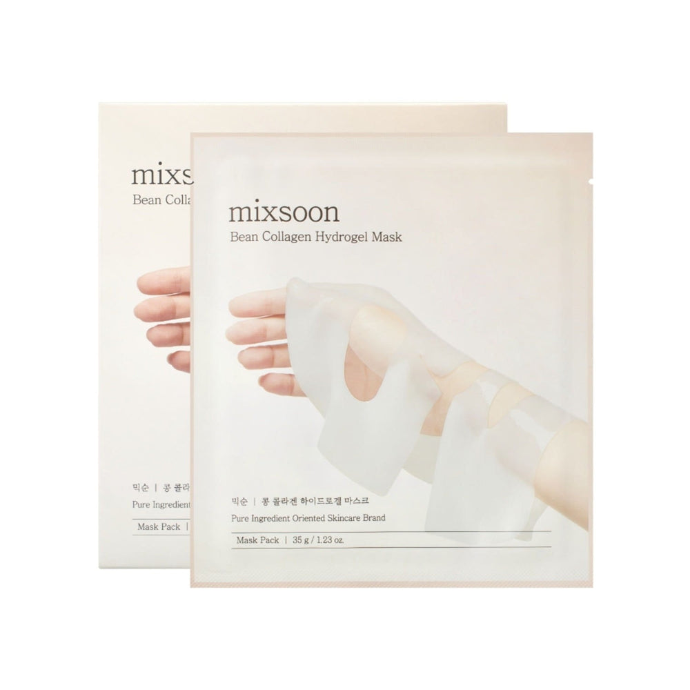 mixsoon Bean Collagen Hydrogel Mask 35g X 5ea - Glamourous Grace
