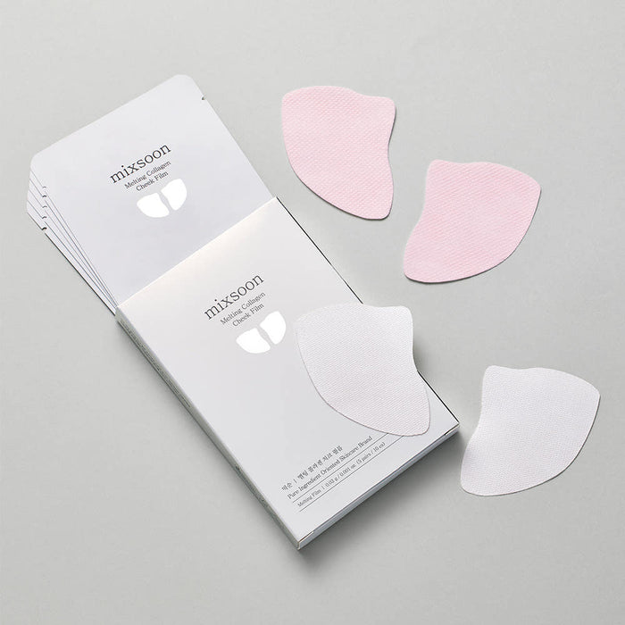 mixsoon Melting Collagen Cheek Film (10ea/5pairs) - Glamourous Grace