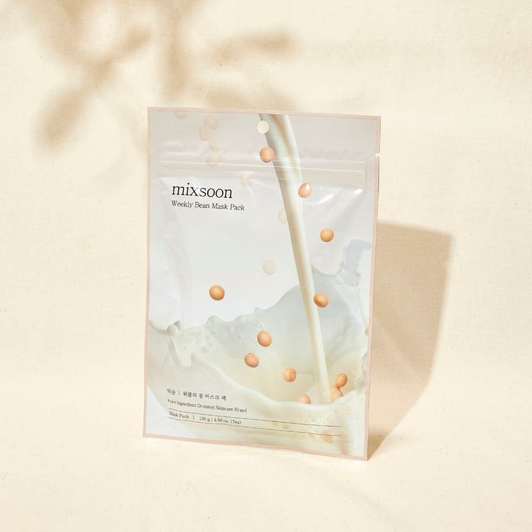 mixsoon Weekly Bean Mask Pack 130g (7ea) - Glamourous Grace