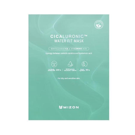 MIZON Cicaluronic Water Fit Mask 24g X 10ea - Glamourous Grace