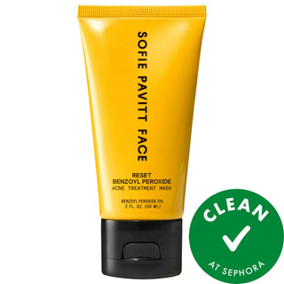 The Ordinary 5% Benzoyl Peroxide Acne Treatment Mask with Glycolic Acid - Vegan, Gluten-Free, Cruelty-Free Skincare for Acne-Prone Skin