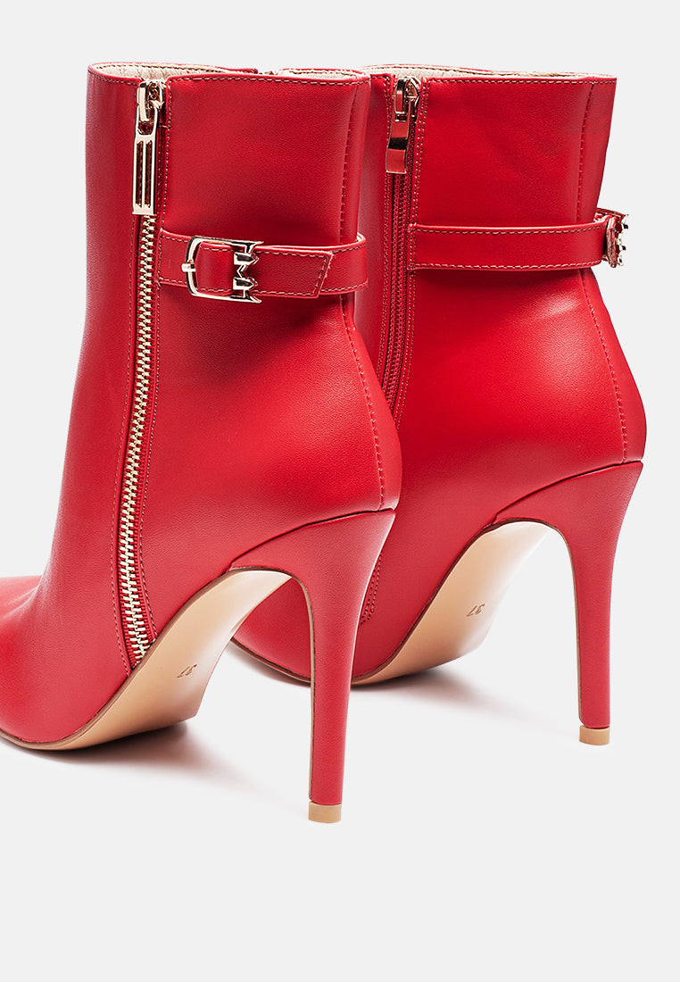 Mlient High Heel Stilettos Ankle Boots - Glamourous Grace