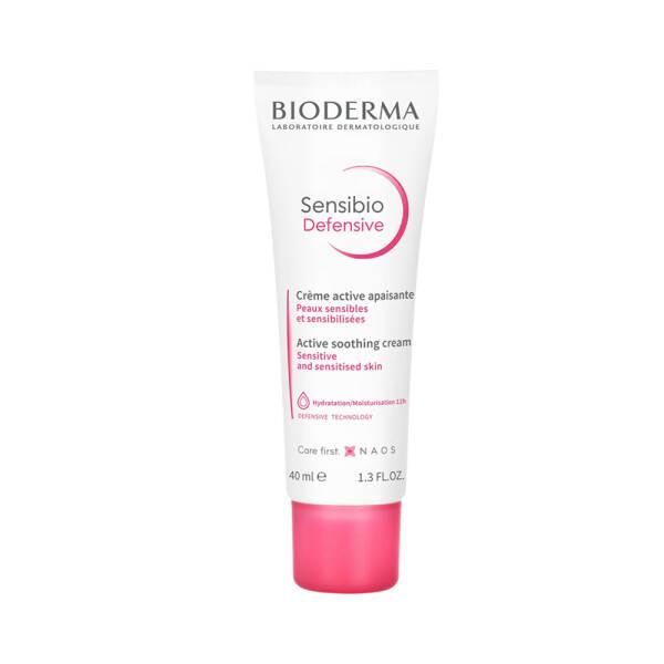 Bioderma Sensibio Defensive Moisturizing Cream for Sensitive Skin - Soothing, Hydrating, Antioxidant-rich - Glamourous Grace