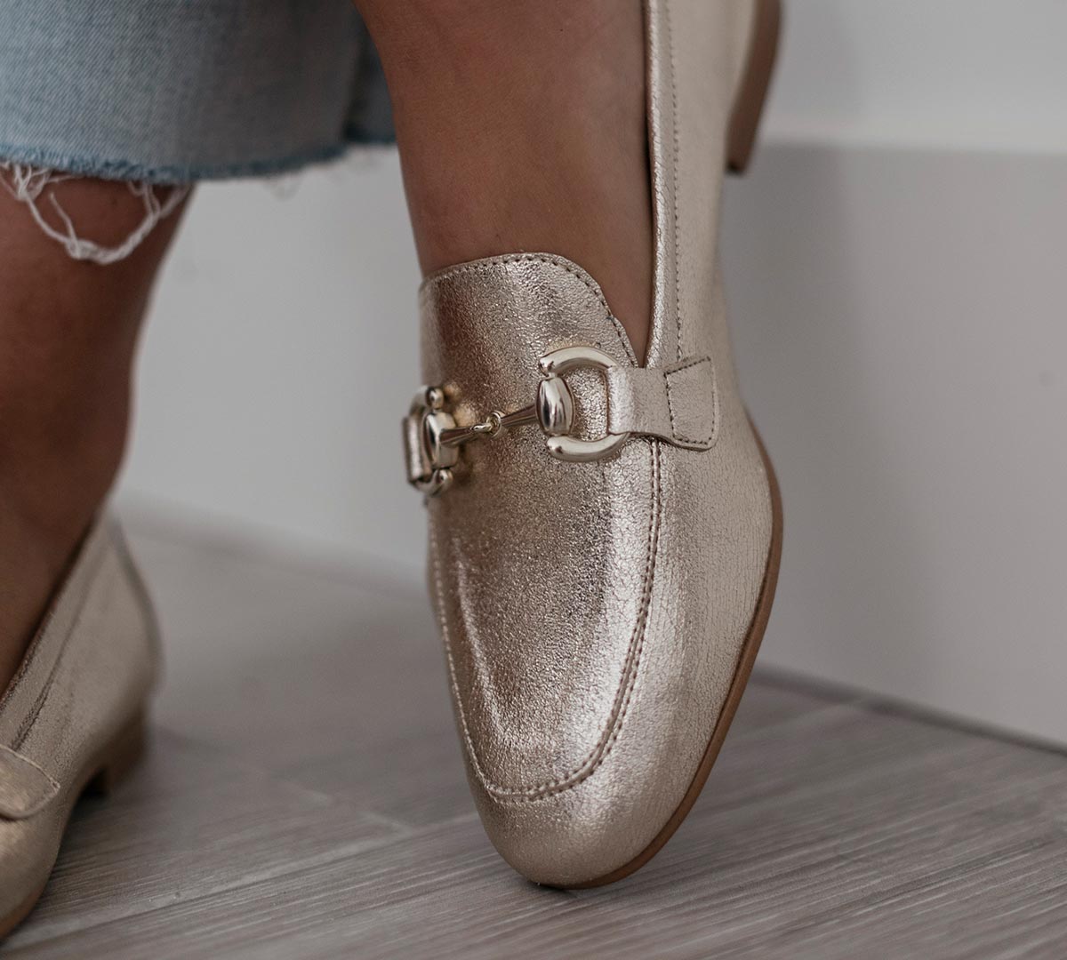 Canido Loafer Champagne - Glamourous Grace