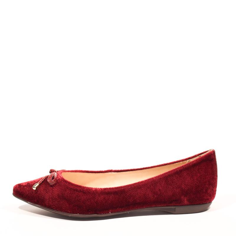 Modena Velvet Ballet Flats - Glamourous Grace