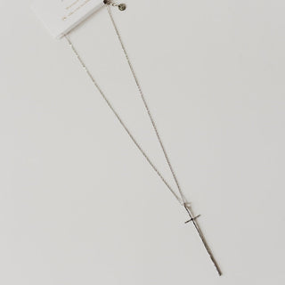 Modern Cross Necklace - WATERPROOF