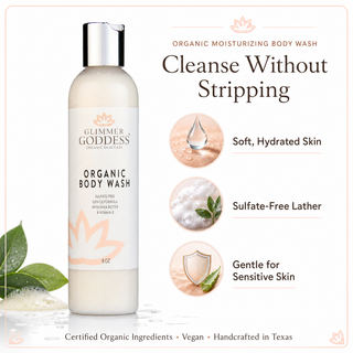 Organic Moisturizing Body Wash for Soft, Hydrated Skin