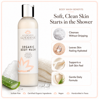 Organic Moisturizing Body Wash for Soft, Hydrated Skin