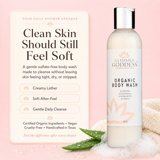 Organic Moisturizing Body Wash for Soft, Hydrated Skin