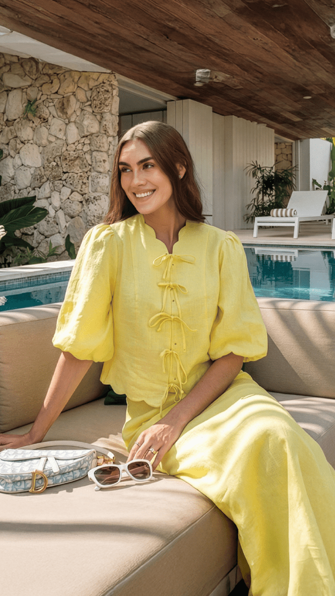 Molly Skirt (Light Yellow) - Glamourous Grace