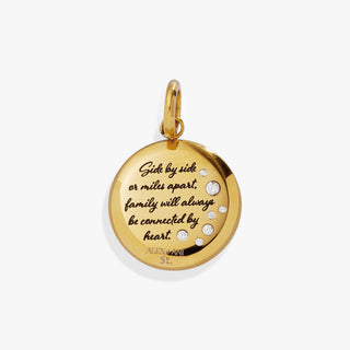 Mom Butterfly Disc Charm