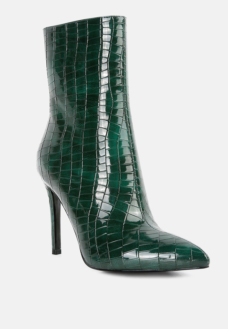 Momoa High Heel Ankle Boots - Glamourous Grace