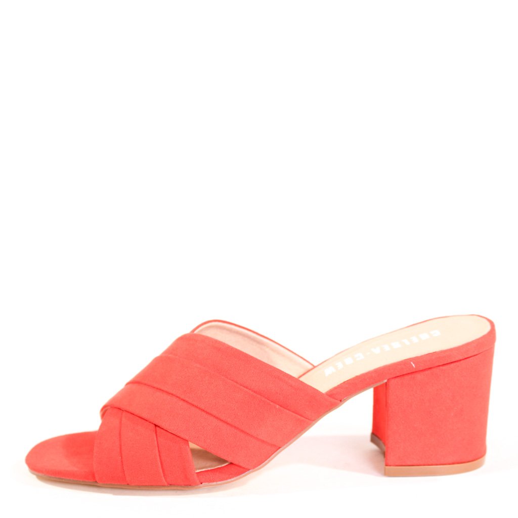 Monica Suede Mules - Glamourous Grace