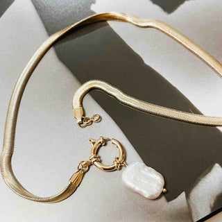 Mother Of Pearl Necklace WATERPROOF